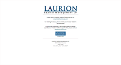 Desktop Screenshot of laurioncap.com